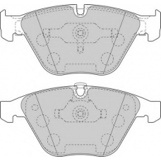 FSL1628 FERODO Комплект тормозных колодок, дисковый тормоз