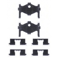 FBA533 FERODO Комплектующие, колодки дискового тормоза