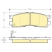 6131799 GIRLING Комплект тормозных колодок, дисковый тормоз