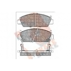 RB1020 R BRAKE Комплект тормозных колодок, дисковый тормоз