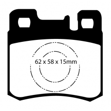 DP3846C EBC Brakes Колодки тормозные
