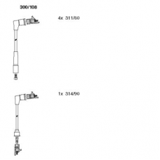 300/108 BREMI Комплект проводов зажигания