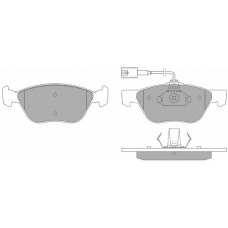 FBP-0972-01 FREMAX Комплект тормозных колодок, дисковый тормоз