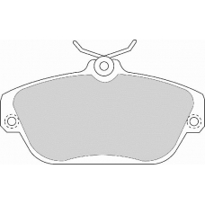 FD6478A NECTO Комплект тормозных колодок, дисковый тормоз