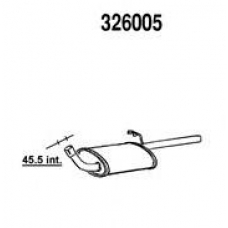 394332600500 MAGNETI MARELLI Выпускной трубопровод