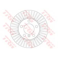 DF6255 TRW Тормозной диск