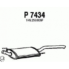 P7434 FENNO Глушитель выхлопных газов конечный