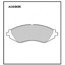 ADB0435 Allied Nippon Тормозные колодки