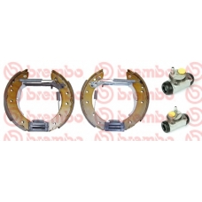K 68 066 BREMBO Комплект тормозных колодок