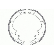 18492722411 S.b.s. Комплект тормозных колодок