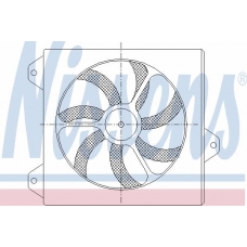 85240 NISSENS Вентилятор, охлаждение двигателя