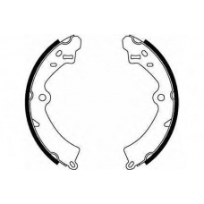 GS8278 TRW Комплект тормозных колодок