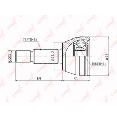 CO3003 LYNX Co-3003 шрус наружний lynx