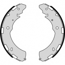 S 54 523 BREMBO Комплект тормозных колодок
