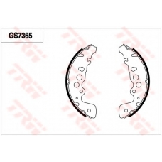 GS7365 TRW Комплект тормозных колодок