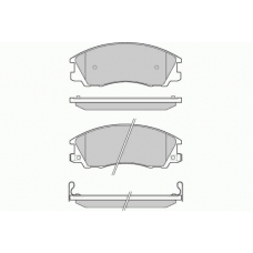 12-0971 E.T.F. Комплект тормозных колодок, дисковый тормоз