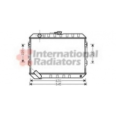 32002088 VAN WEZEL Радиатор, охлаждение двигателя
