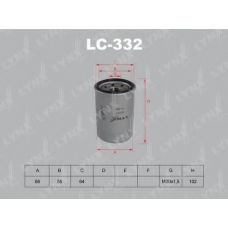 LC-332 LYNX Фильтр масляный