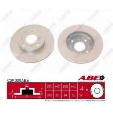 C3K009ABE ABE Тормозной диск