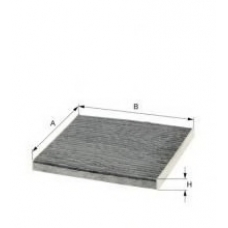 XCK222 UNIFLUX FILTERS Фильтр, воздух во внутренном пространстве