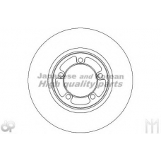 C654-22 ASHUKI Тормозной диск