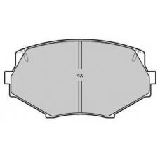 FBP-1813 FREMAX Комплект тормозных колодок, дисковый тормоз