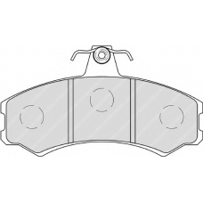 FSL4225 FERODO Комплект тормозных колодок, дисковый тормоз