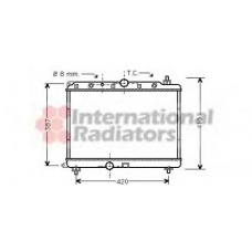 60022153 SCHLIECKMANN Радиатор, охлаждение двигателя