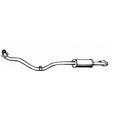 02970 FONOS Труба выхлопного газа