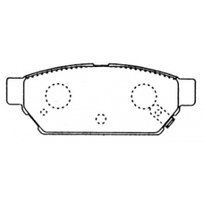 PN-3314 JNBK Колодки тормозные