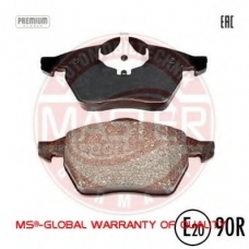 13046070772N-SET-MS MASTER-SPORT Комплект тормозных колодок, дисковый тормоз