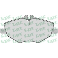 05P1124 LPR Комплект тормозных колодок, дисковый тормоз