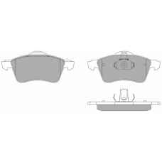 FBP-1061 FREMAX Комплект тормозных колодок, дисковый тормоз