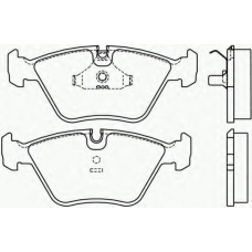 2121102 TEXTAR Комплект тормозных колодок, дисковый тормоз