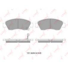 BD-3407 LYNX Тормозные колодки дисковые