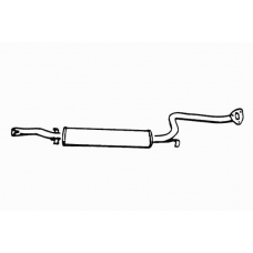 70895 WALKER Средний глушитель выхлопных газов