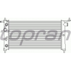 206 675 TOPRAN Радиатор, охлаждение двигателя