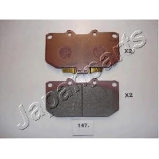 PA-147AF JAPANPARTS Комплект тормозных колодок, дисковый тормоз