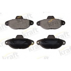 6003100 KRAFT AUTOMOTIVE Комплект тормозных колодок, дисковый тормоз