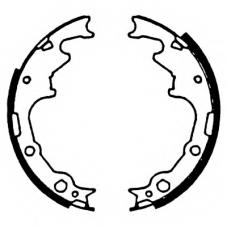 8DB 355 002-371 HELLA Комплект тормозных колодок