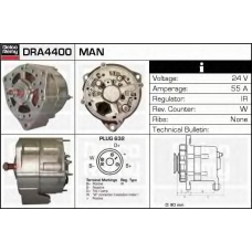 DRA4400 DELCO REMY Генератор