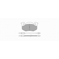 278.1 SIMER Комплект тормозных колодок, дисковый тормоз