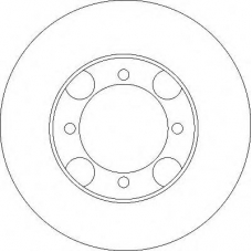 DF4157 TRW Тормозной диск