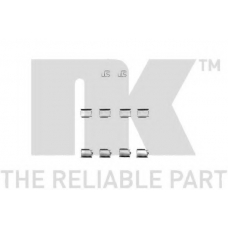 7936246 NK Комплектующие, колодки дискового тормоза