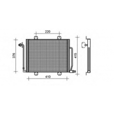 QCN56 QUINTON HAZELL Конденсатор, кондиционер