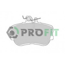 5000-0854 PROFIT Комплект тормозных колодок, дисковый тормоз