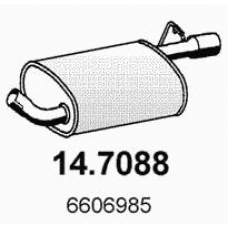 14.7088 ASSO Глушитель выхлопных газов конечный