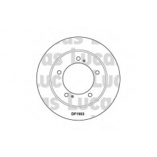 DF1953 TRW Тормозной диск
