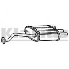 230249 KLARIUS Глушитель выхлопных газов конечный