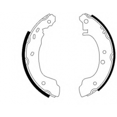8DB 355 001-271 HELLA Комплект тормозных колодок